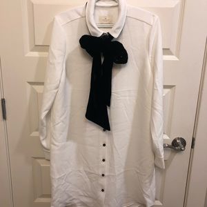 Kate Spade Velvet Tie Griffon Dress